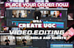 create ugc video editing for tiktok reels and shorts