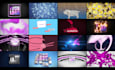 create 9 eye catching logo animation intros in 24 hours