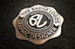 design 3d circle stamp badge logo