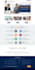 landing page design to working page on web