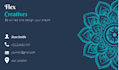 modern design business card