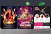 design attractive event flyers, invitation cards and posters