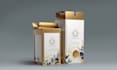 do modern premium product packaging and label design