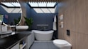 3d bathroom design with renders