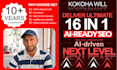 deliver an ultimate 16 in 1 ai ready off page SEO promotion