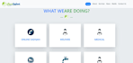 create responsive website using html, css,  javascript, php, bootstrap