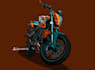 make vector motorcycle from a photo