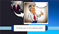 draw caricatures from your photo or create character