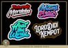 design custom typography ,lettering or vintage retro logo