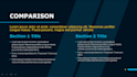 create a modern and professional powerpoint presentation with hyperlinks