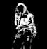 draw stencil vektor black and white threshold from photo