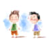 make children book character illustrations