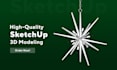 make a high quality sketchup 3d model