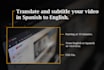 subtitle and translate your spanish video