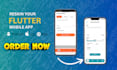 be your flutter developer, expertly reskin your flutter app