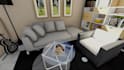 3d render your floor plan and interior