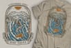 make retro vintage t shirt design and illustration