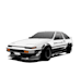 draw your car into a japanese comic style car vector