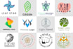 develop minimal corporate identity logo