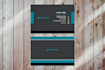 create professional modern business card