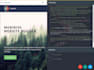 create website using html css and javascript