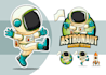 design custom cartoon and mascot character illustration