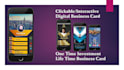 design clickable digital printable physical business card