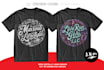 handdrawn typography design for tshirt or brand no ai