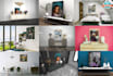 create professional and realistic picture art mockups