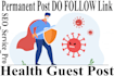 publish health guest post on health blogs
