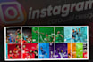 do a modern instagram carousel with an awesome typography experience