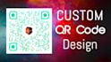 design a awesome custom qr code with your logo