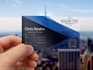 design transparent plastic business card