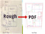 convert your jpg, pdf, hand sketch, blueprint to autocad