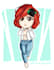 anime character style chibi