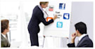 do social media marketing and account creation