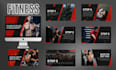 do powerpoint slide redesign, canva presentation for slide deck