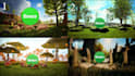 create professional nature logo intro in different variant