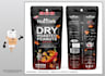 packaging, boxes dieline and label design