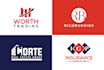 do unique logo design with creative concepts