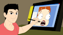 make 2d short animation from your script