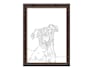 a paint by number illustration from your photo