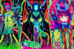 draw an amazing anime art illustration for you