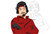create a cartoon for you livestream