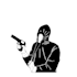 desain white and black art illustration