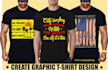 stand out with custom t shirt design and stunning typography