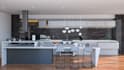 make interior design, 3d model, realistic rendering