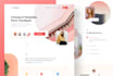 design photoshop web template or PSD website