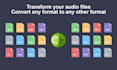 do file conversion for audio or video to your desired format