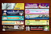 create an awesome web banner, header, banner ads, and slider banner